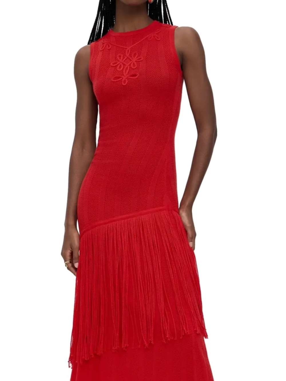 Carolina K Lima maxi dress red